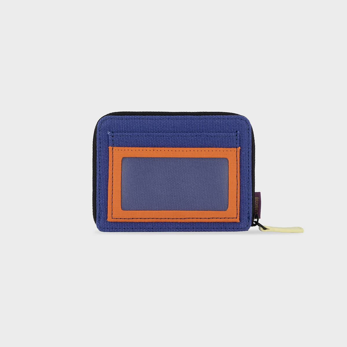 Portafoglio multicolore compatto con zip