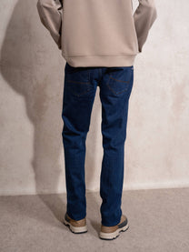 Jeans uomo in denim elasticizzato