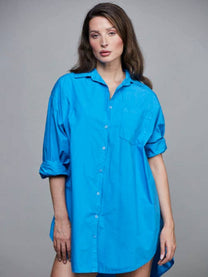 Camicia oversize in cotone