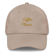 Cappellino da baseball ricamato “Coffee Please”