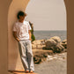 T-shirt Pirulo in cotone biologico con stampa