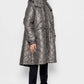 Parka oversize trapuntato con cappuccio staccabile