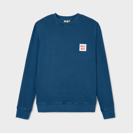 Felpa unisex Billyclub blu navy in cotone biologico