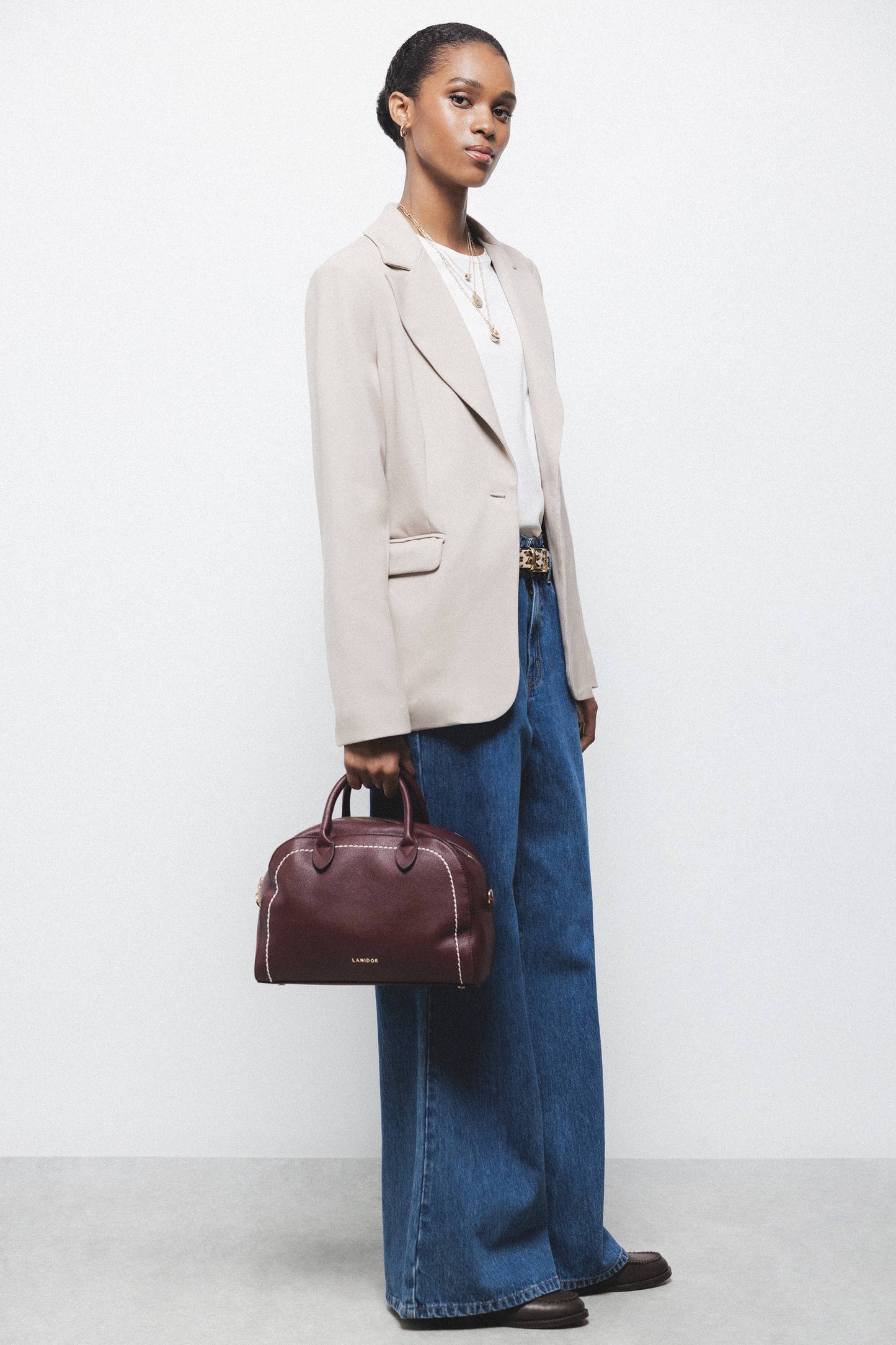 Blazer monopetto minimal da donna