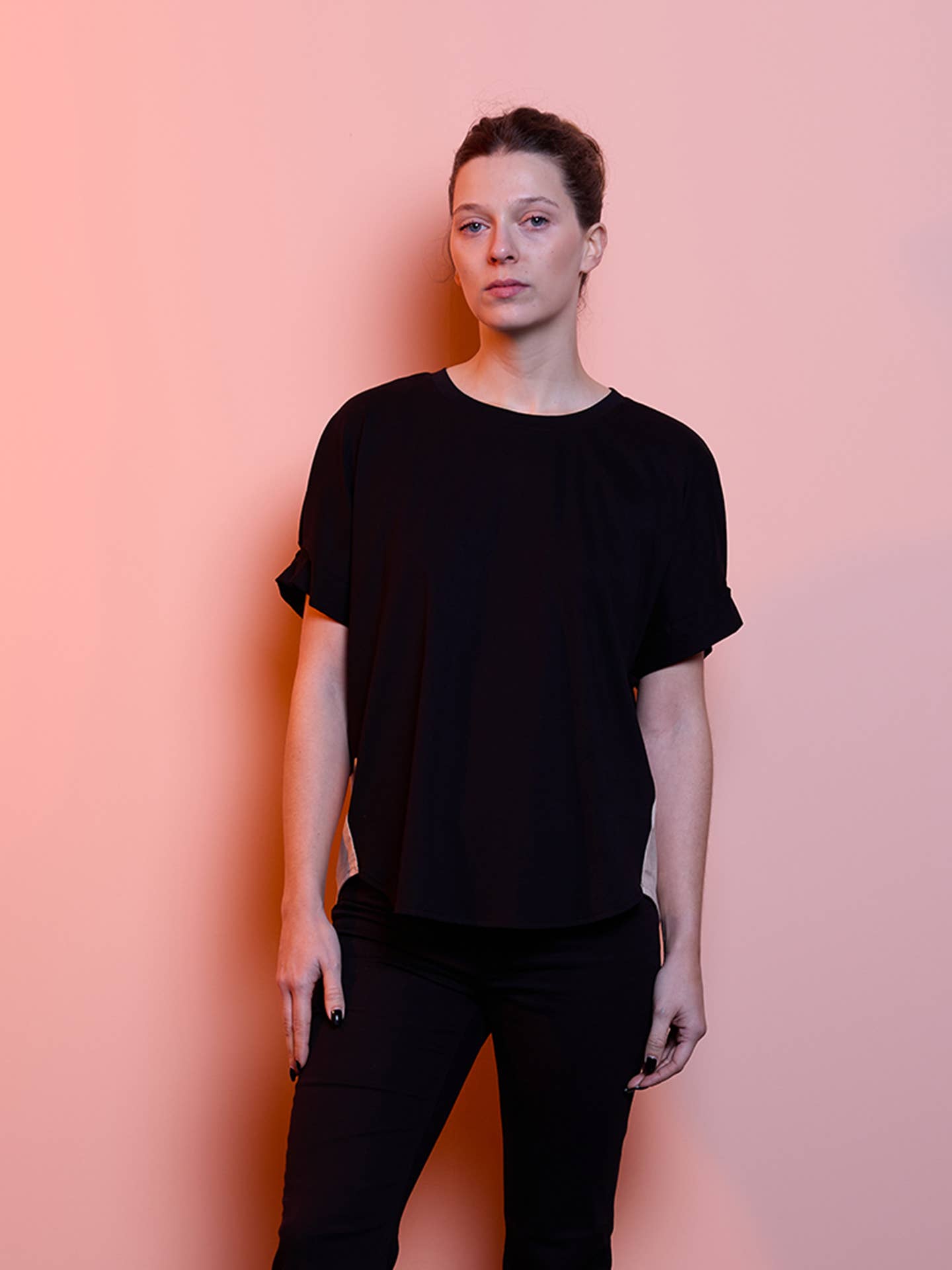 T-shirt donna in cotone 100% dal fit ampio