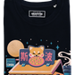 T-shirt Shibahut in cotone biologico con stampa grafica