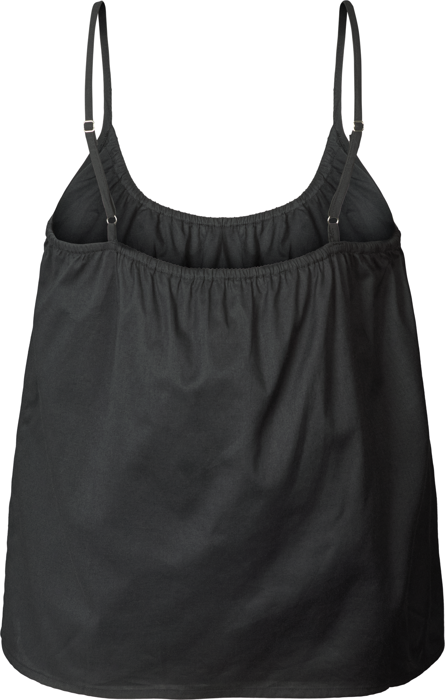 Top Annie nero in cotone biologico