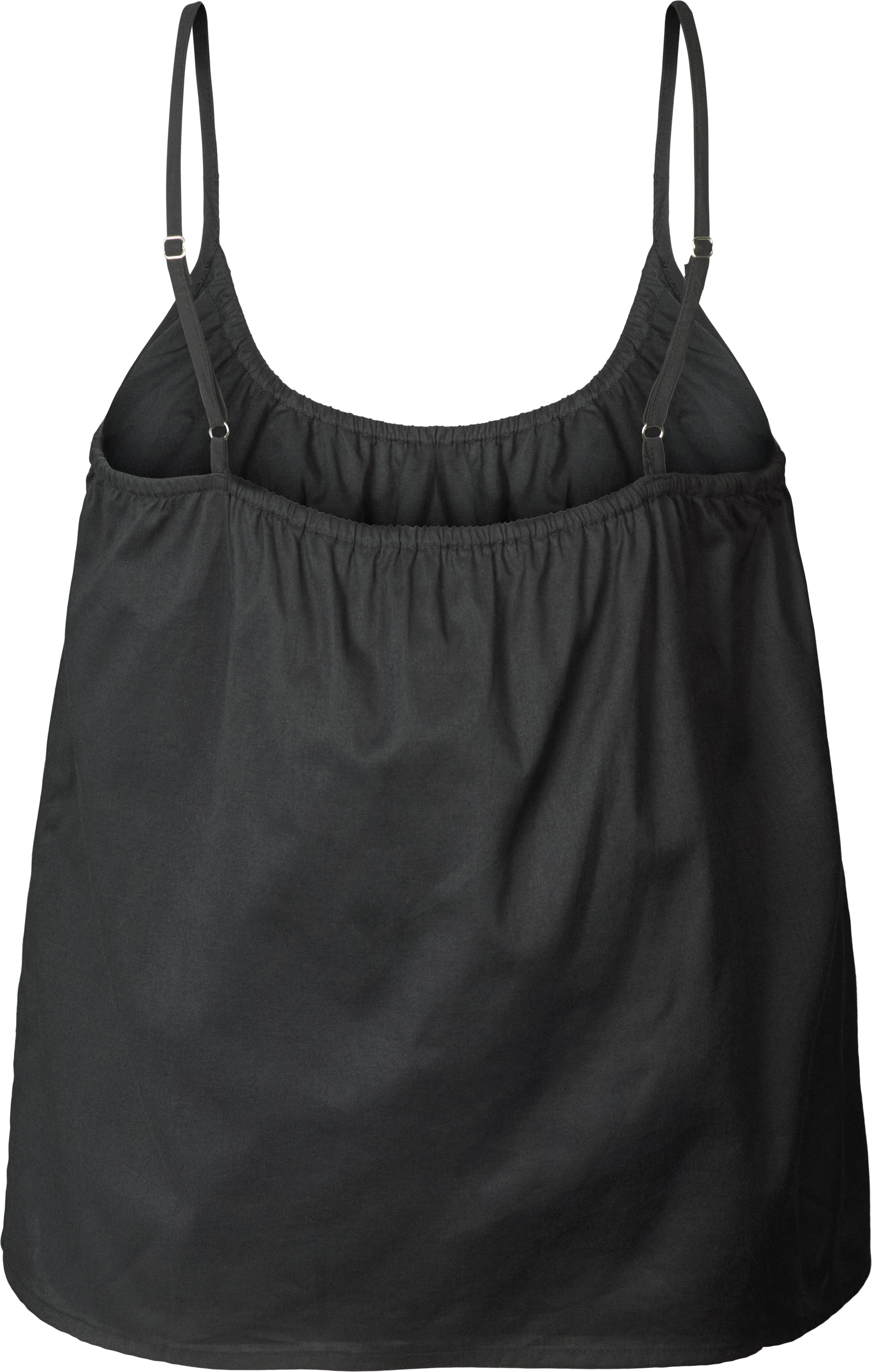 Top Annie nero in cotone biologico