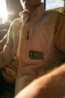 Gilet in pile Born in Madrid