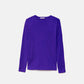 Maglione girocollo in maglia rasata