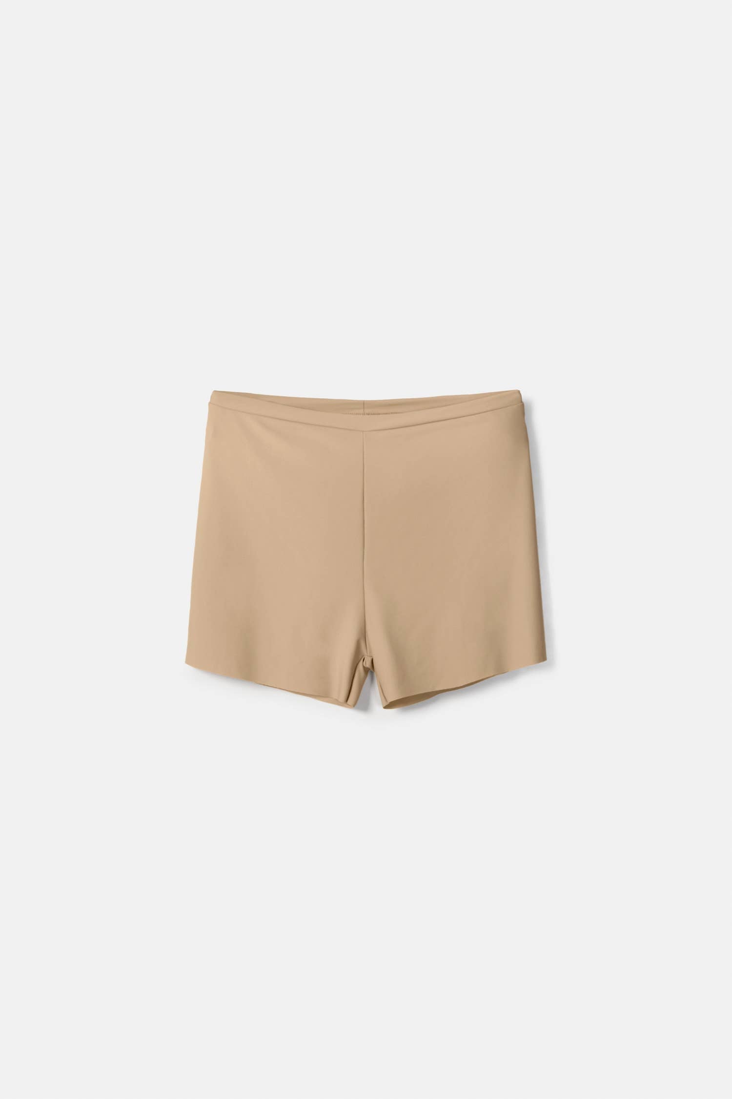 Pantaloncini trasparenti in poliammide elasticizzato