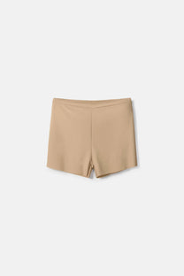 Pantaloncini trasparenti in poliammide elasticizzato