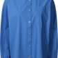 Camicia in popeline di cotone biologico GOTS Astrid azzurro chiaro