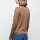 Maglione in maglia rasata con fiocco