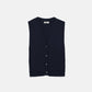 Gilet in maglia con scollo a V