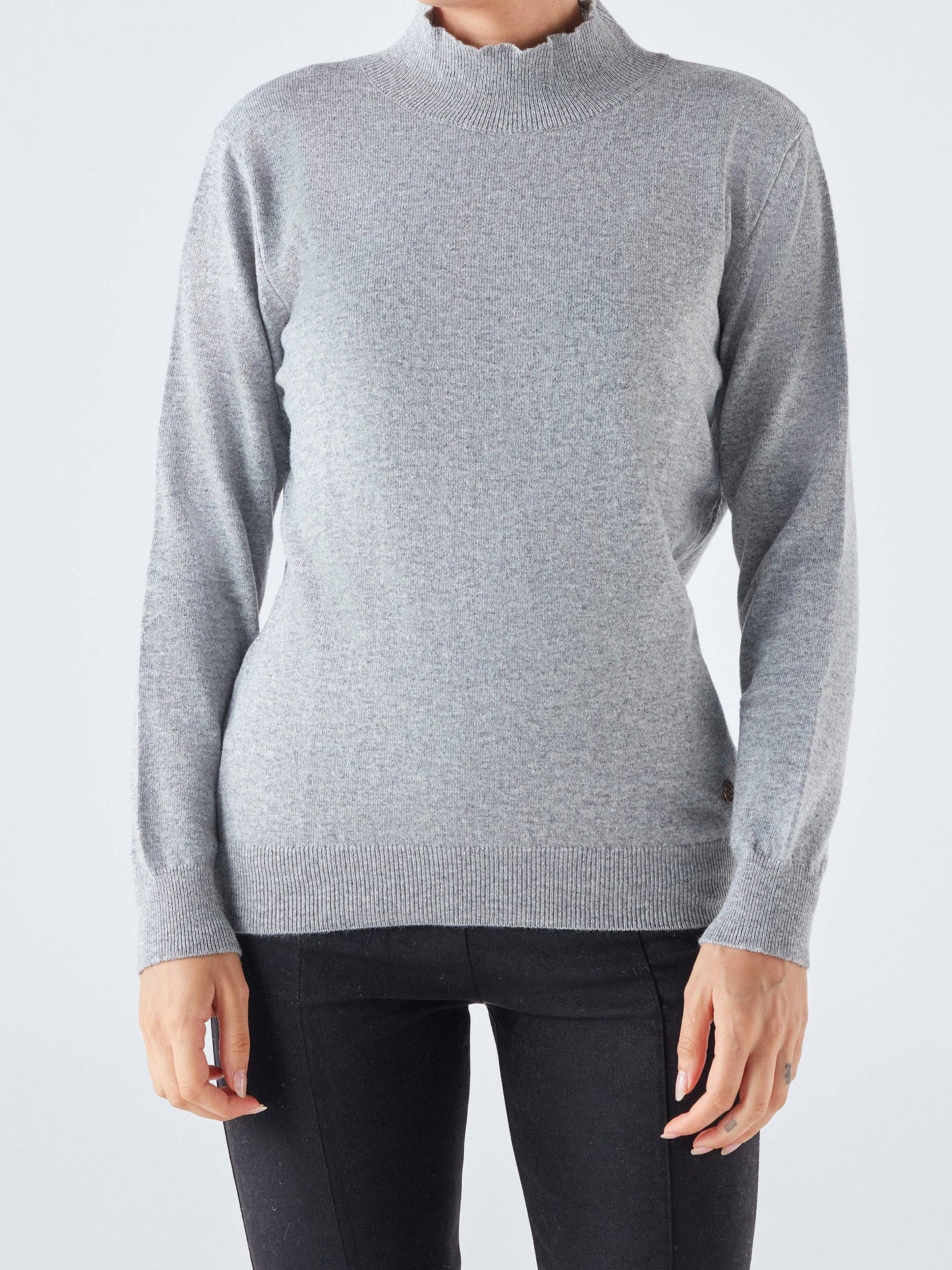 Maglione in maglia a collo alto Half-Gull