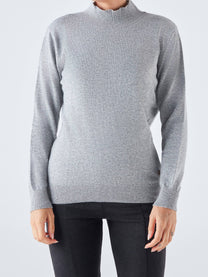 Maglione in maglia a collo alto Half-Gull