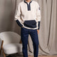 Felpa sherpa con zip Snowflake Milk