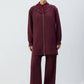 Giacca con cappuccio e zip lunga