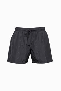 Costume da bagno uomo nero tinta unita