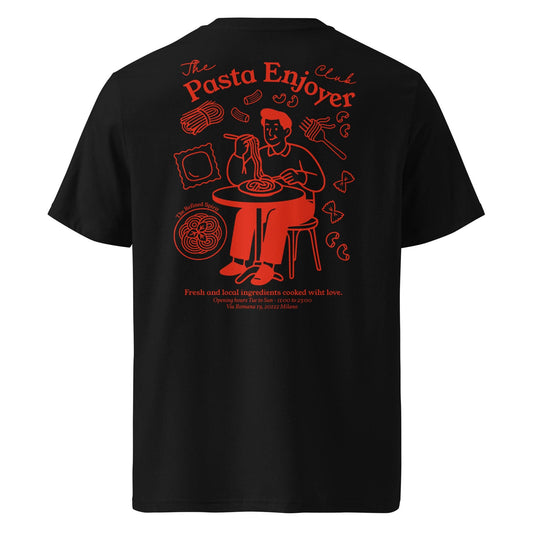 T-shirt unisex organica Il Club degli Amanti della Pasta