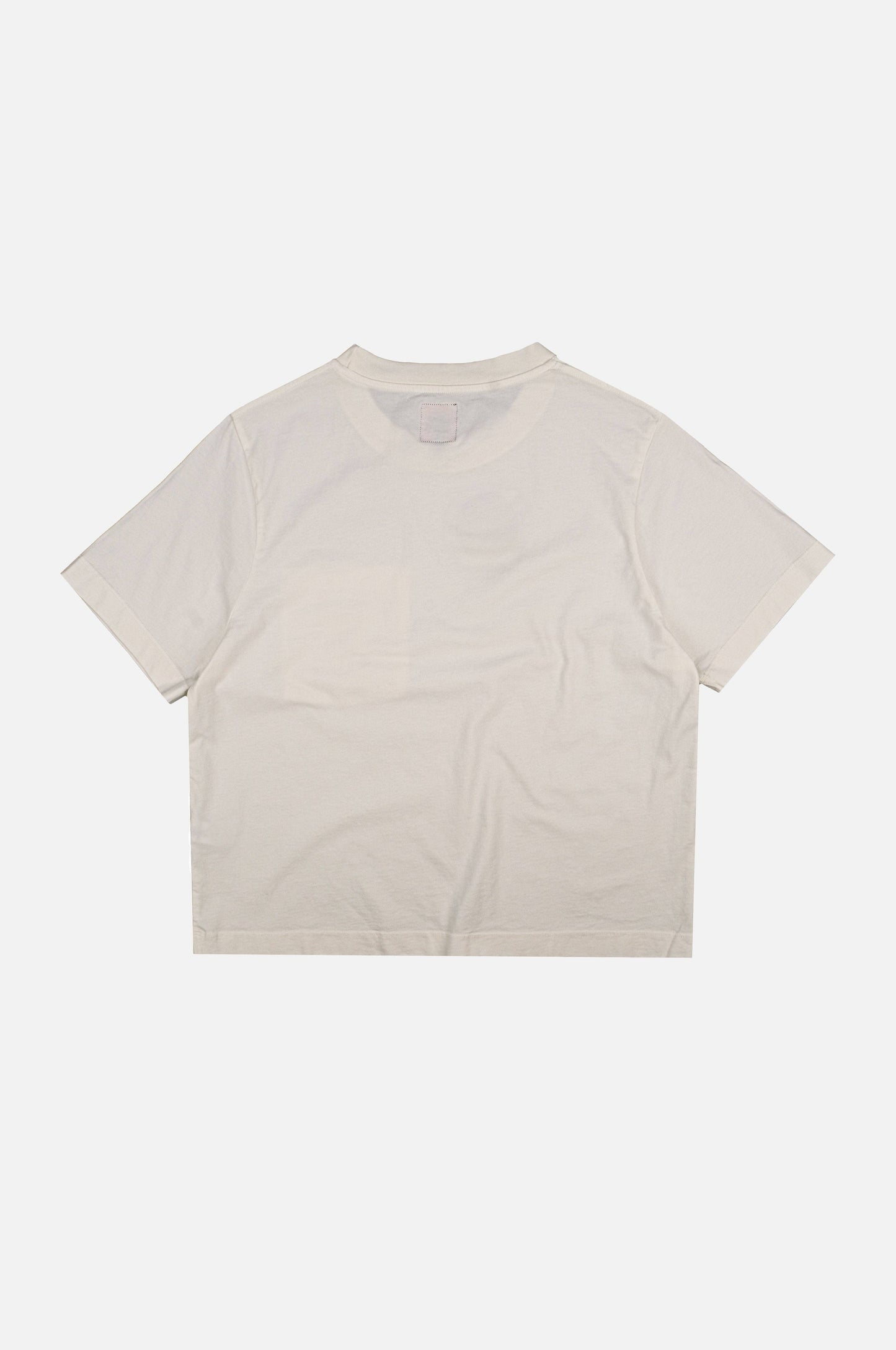 T-shirt donna pigmentata in cotone biologico con taschino