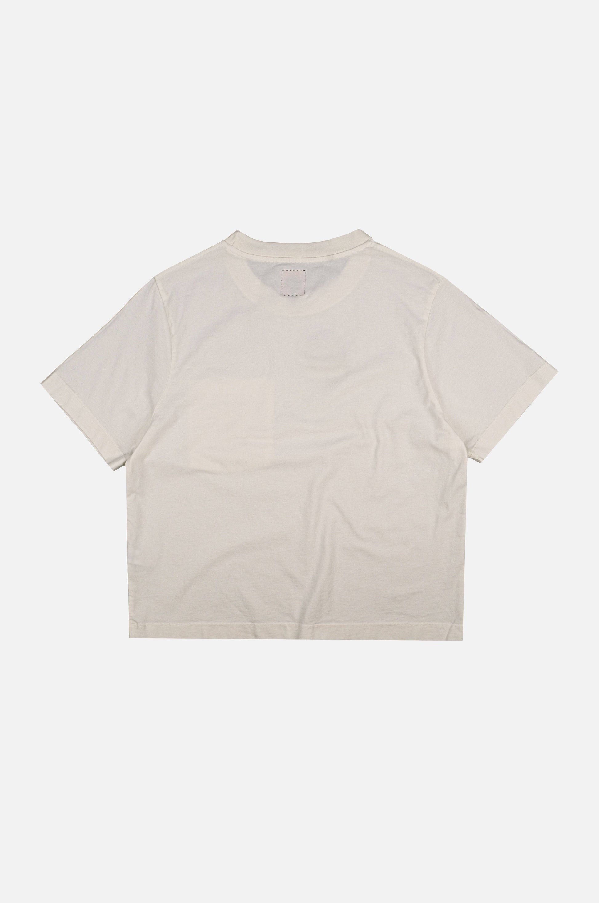 T-shirt donna pigmentata in cotone biologico con taschino