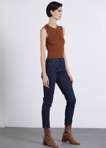 Jeans donna Ganga relaxed fit in cotone stretch