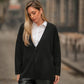 Cardigan Minimal con Bottone Unico