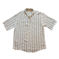 Camicia in lino a righe a maniche corte