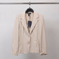 Blazer stretch con motivo geometrico