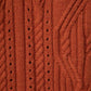 Maglione in maglia strutturata con scollo a V
