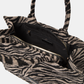 Borsa Tote Zebrata con Tracolla