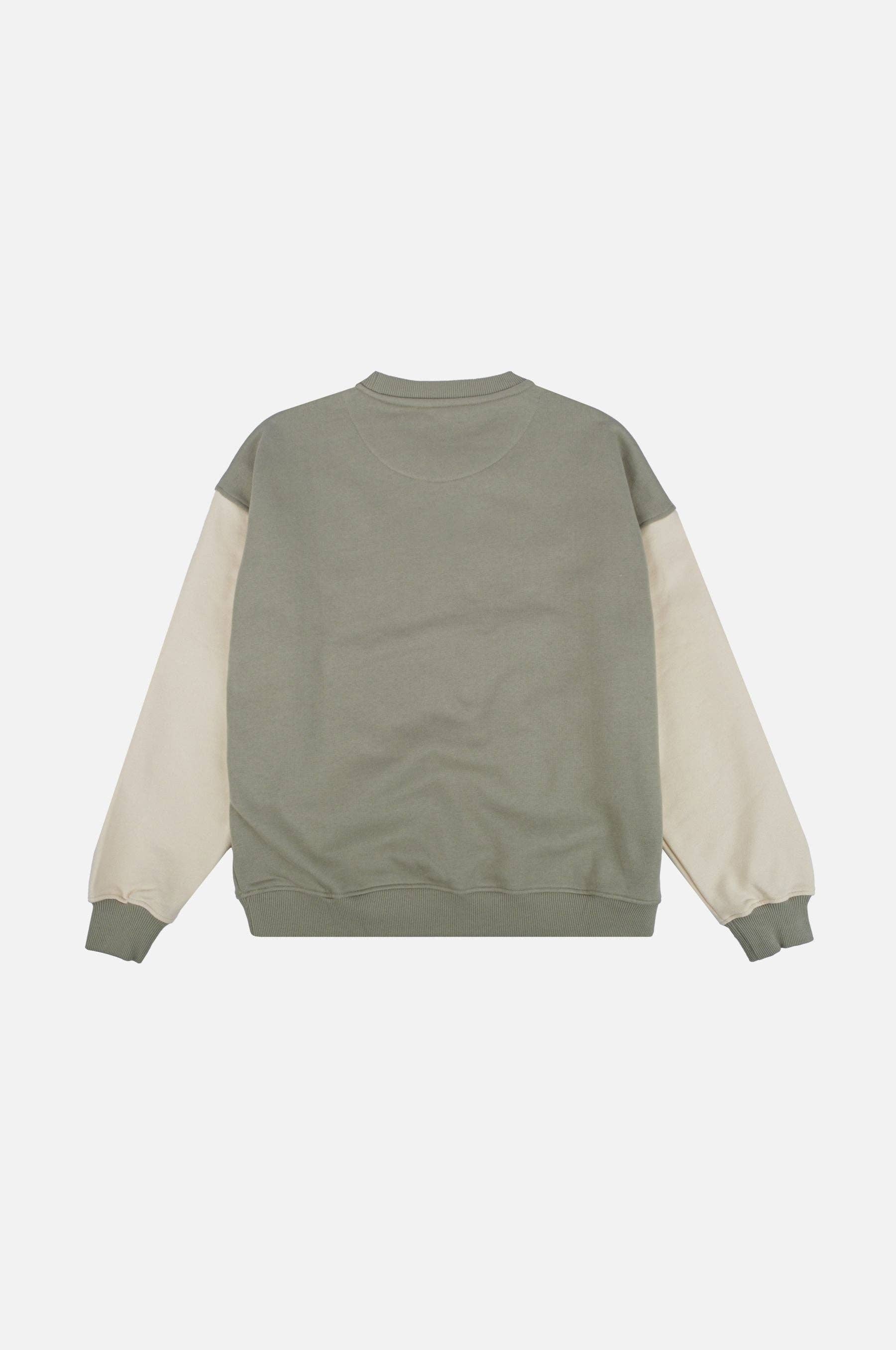 Maglione oversize color block Iron Veil da donna