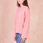 Maglione in misto lana con bottoni laterali