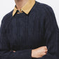 Maglione a maglia strutturata