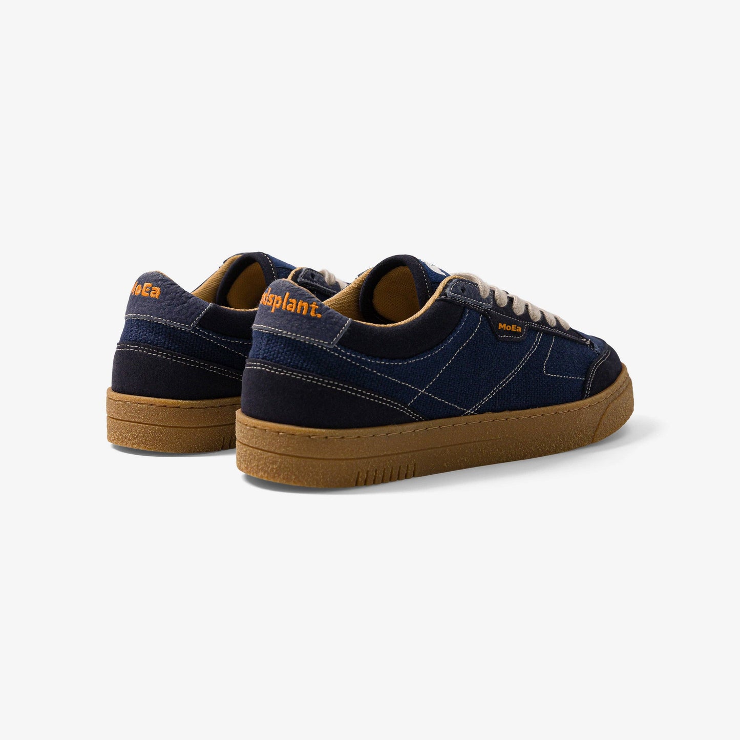 Sneakers vegane blu navy in pelle di fungo
