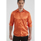 Camicia uomo satinata relax fit