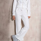 Pantaloni jogger in tessuto matelassé con coulisse