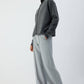 Pantaloni a pieghe con vita elasticizzata