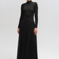Gonna lunga in chiffon nera