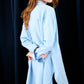 Camicia in popeline oversize