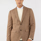 Giacca blazer in lana beige Lisa