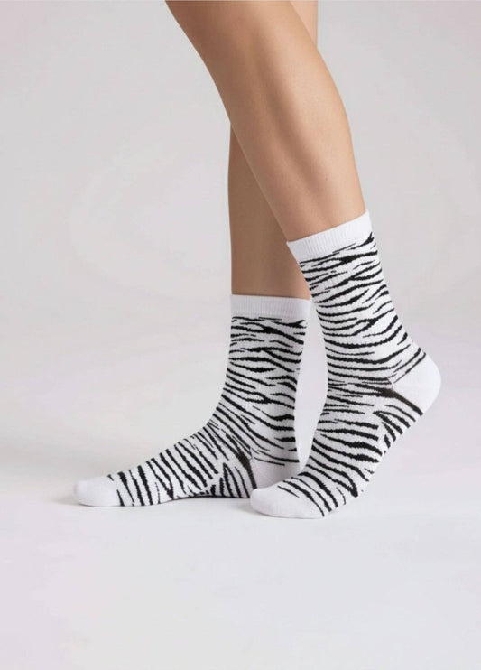 Calzini Zebra in cotone biologico