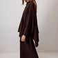 Camicia oversize con nastro e design fluido