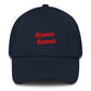 Cappellino dad hat Bisous Bisous ricamato