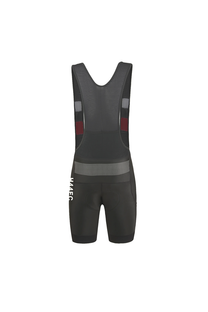 Pantaloncini da ciclismo neri con bretelle