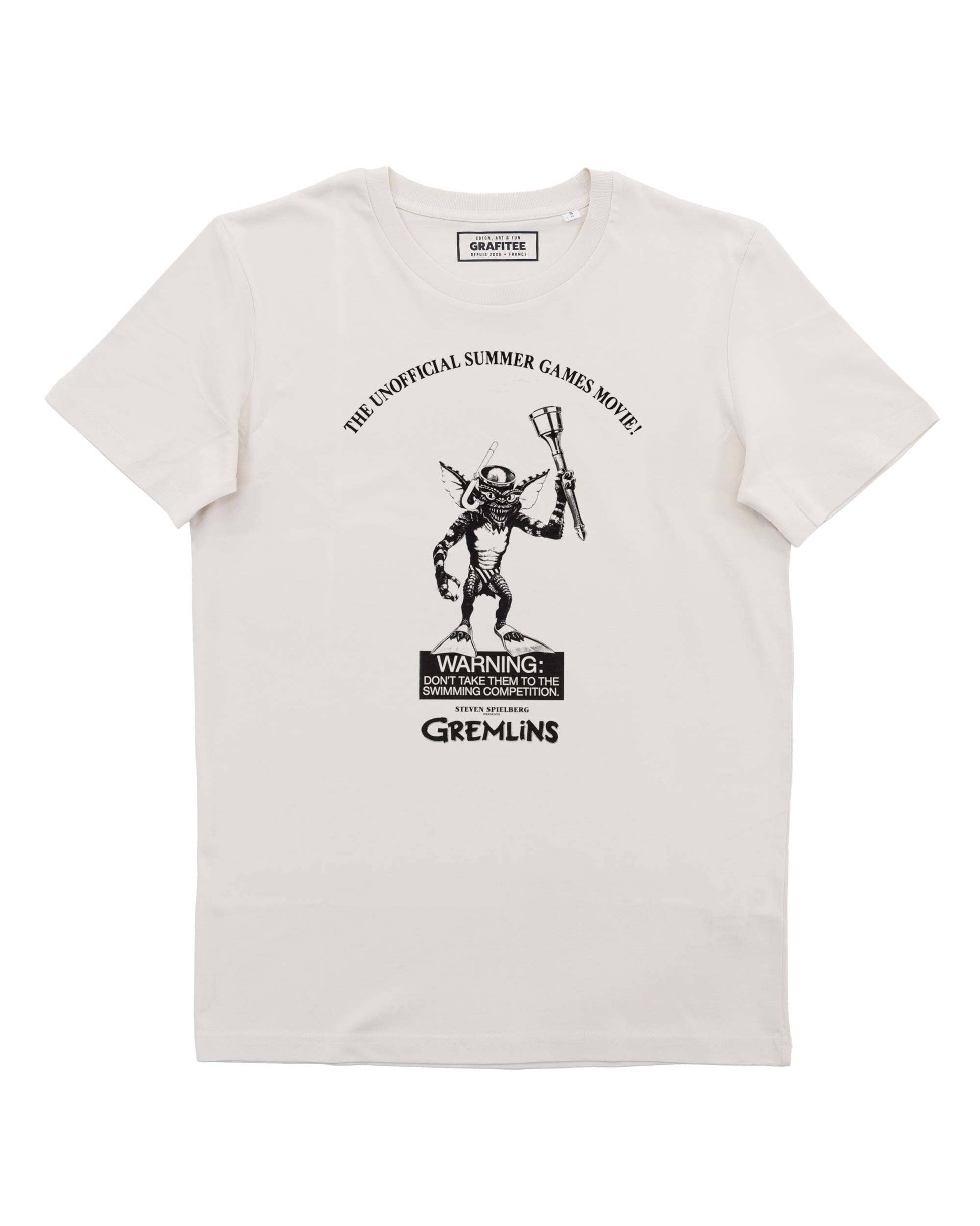 T-shirt Gremlins Summer Game in cotone biologico