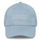 Cappellino da baseball ricamato “Faccio pilates e bevo tequila”