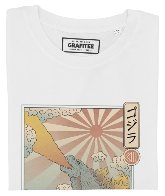 T-shirt King Kaiju con stampa manga giapponese
